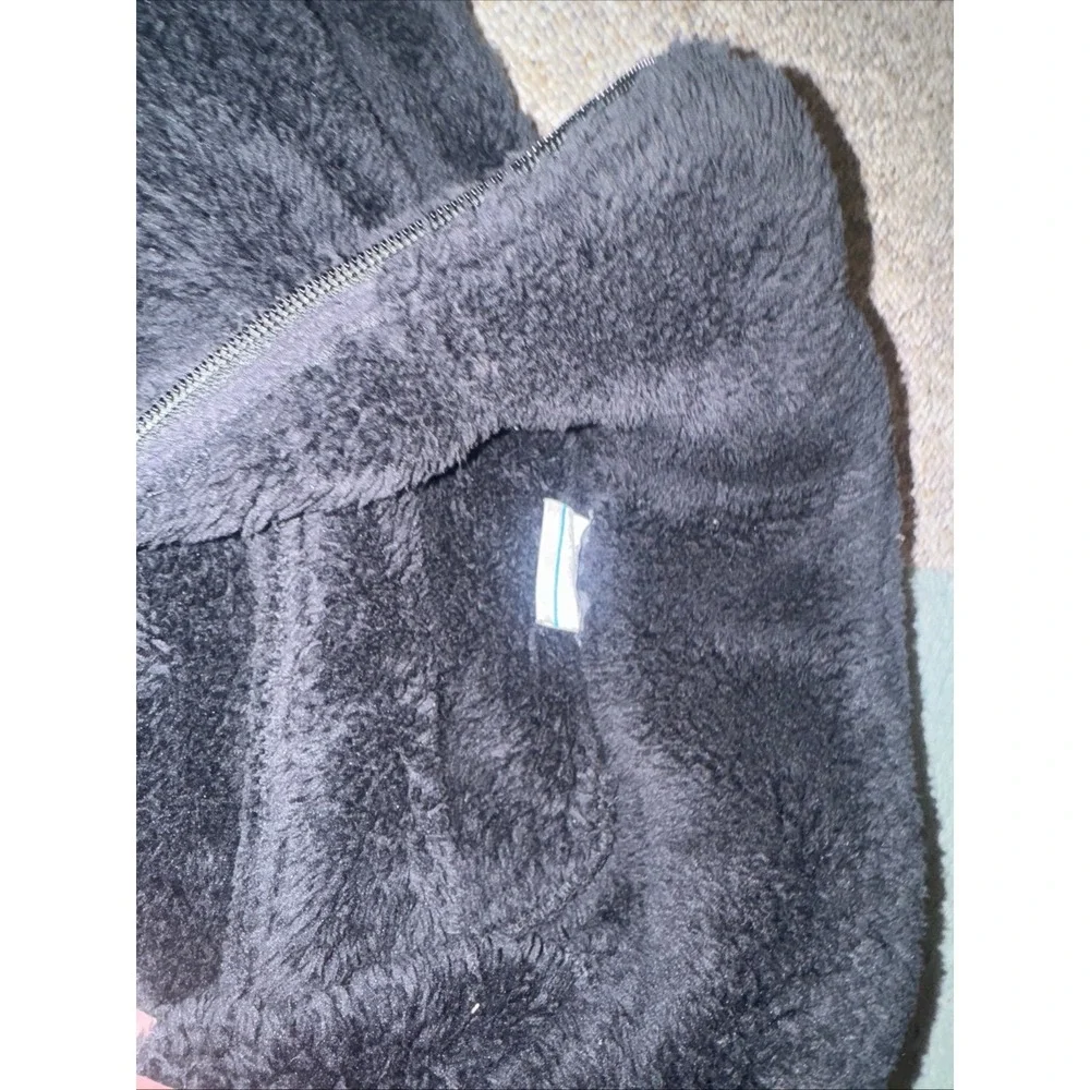 Women's Columbia Lodge Sherpa Size Small. Black. Fuzzy Warm. Outdoor Gear
